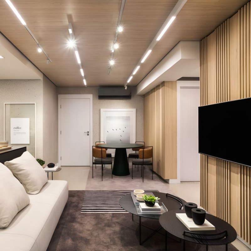 Màu sắc và vật liệu phù hợp khi thiết kế nội thất căn hộ