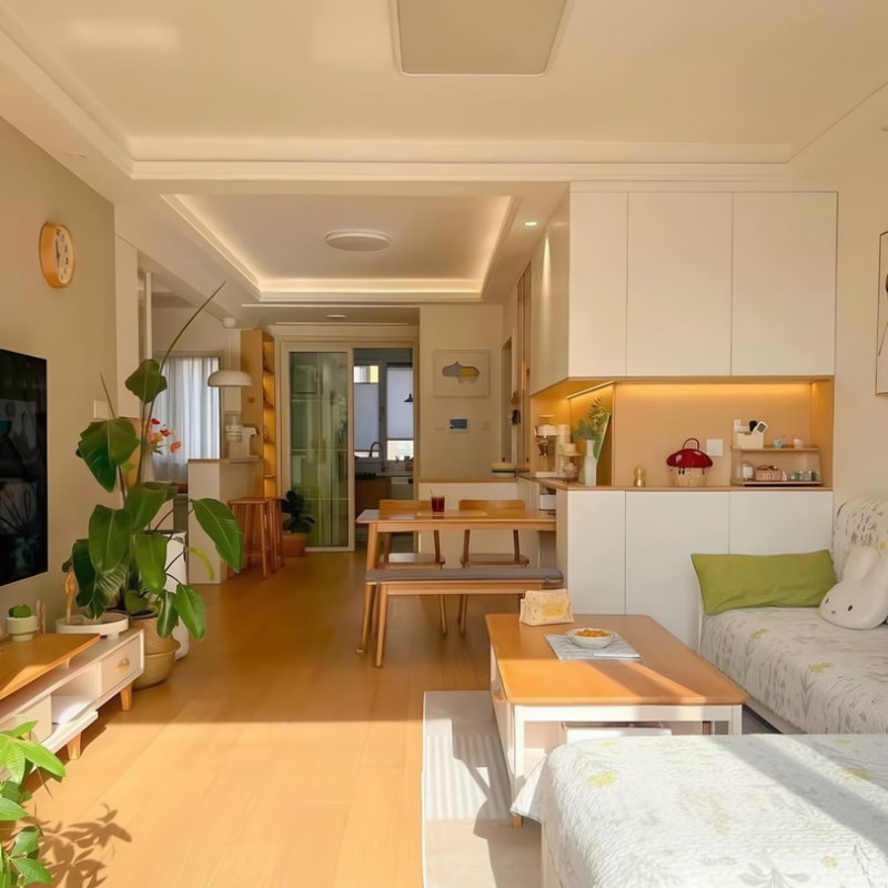 Giải pháp lấy sáng tự nhiên cho căn hộ 100m2