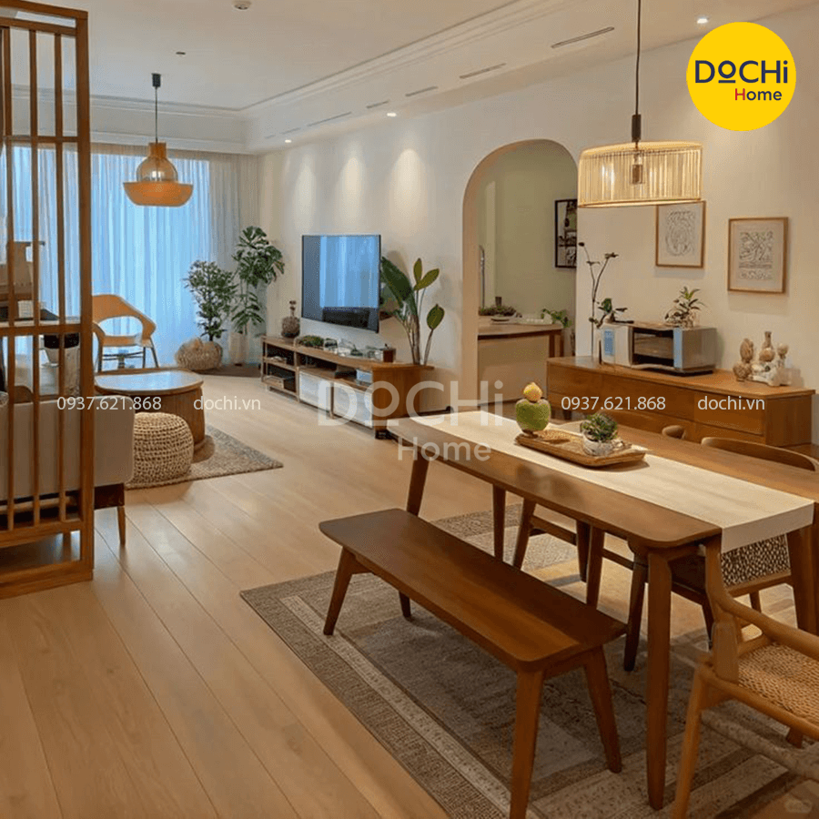 Mẫu nội thất căn hộ phong cách Scandinavian