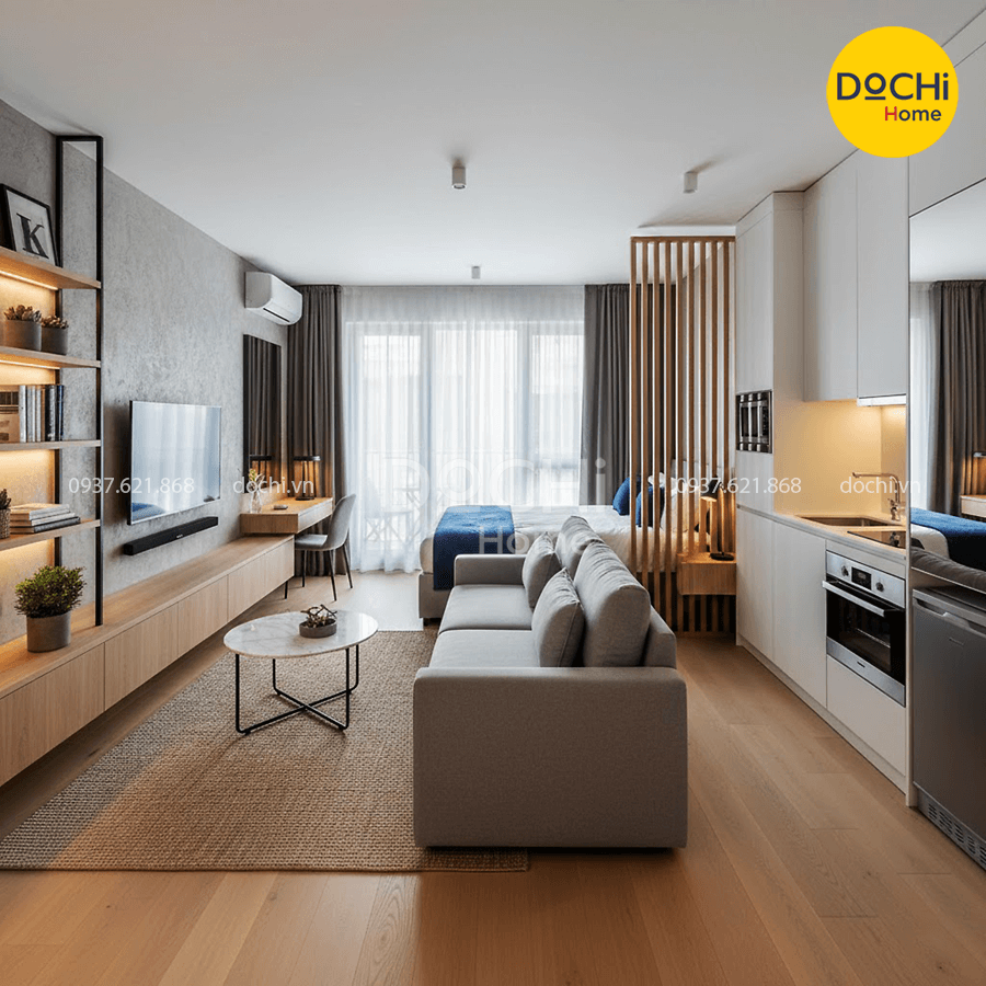 Kinh nghiệm lựa chọn và bố trí nội thất cho căn hộ 30m2