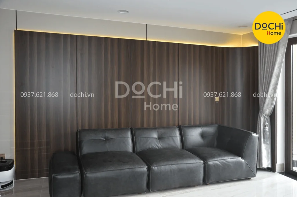Vách sofa bo góc