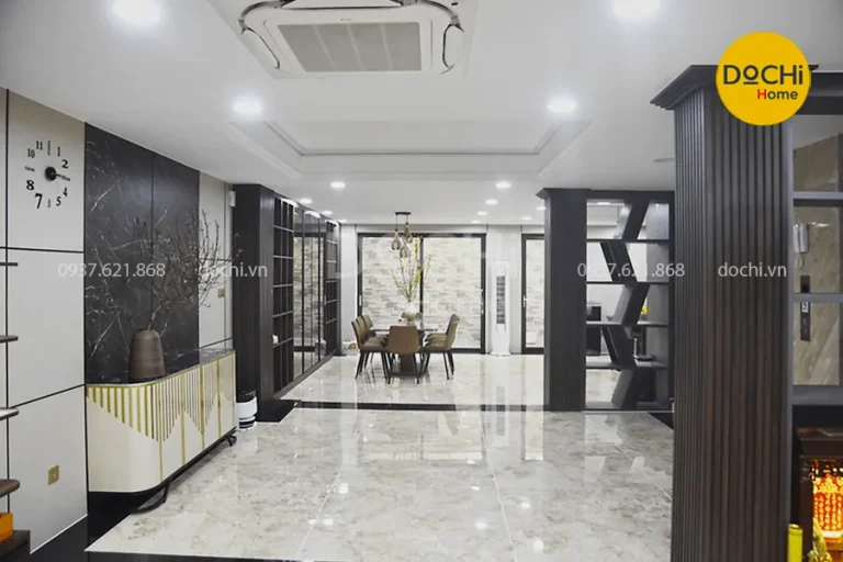 Bàn giao nội thất biệt thự chú Hòa Bình Tân (500m2)