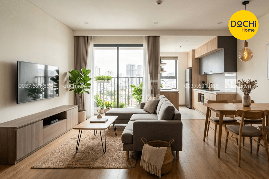 Kinh nghiệm lựa chọn nội thất cho chung cư 76m2