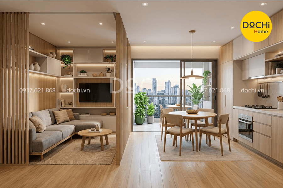 Tại sao thiết kế nội thất chung cư 77m2 lại quan trọng?