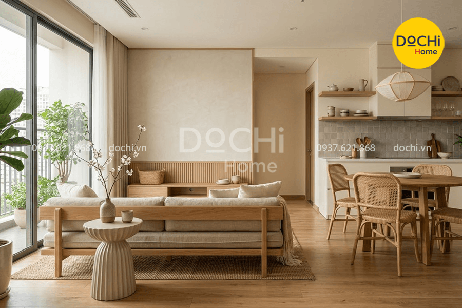Phong cách Japandi tinh tế và thanh lịch