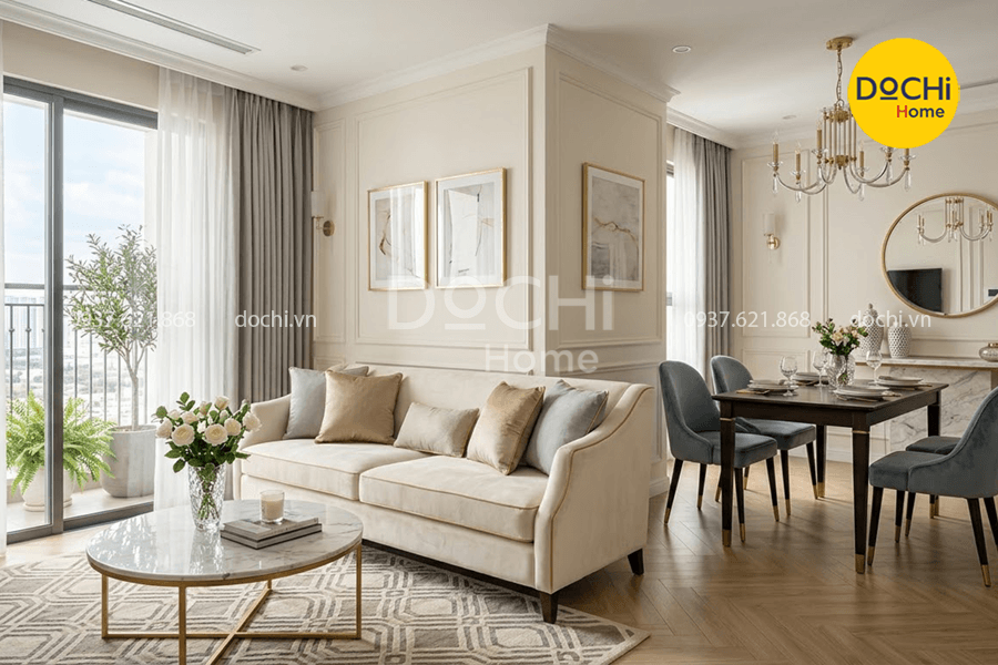 Phong cách Tân cổ điển (Neo-Classic) sang trọng