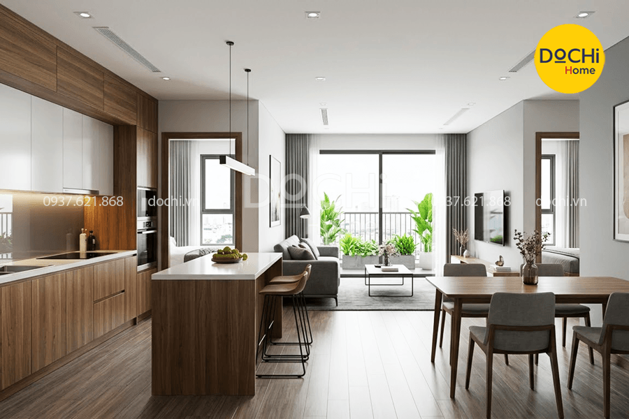 Top 30+ Mẫu Thiết Kế Nội Thất Chung Cư 77m2 Đẹp, Hiện Đại