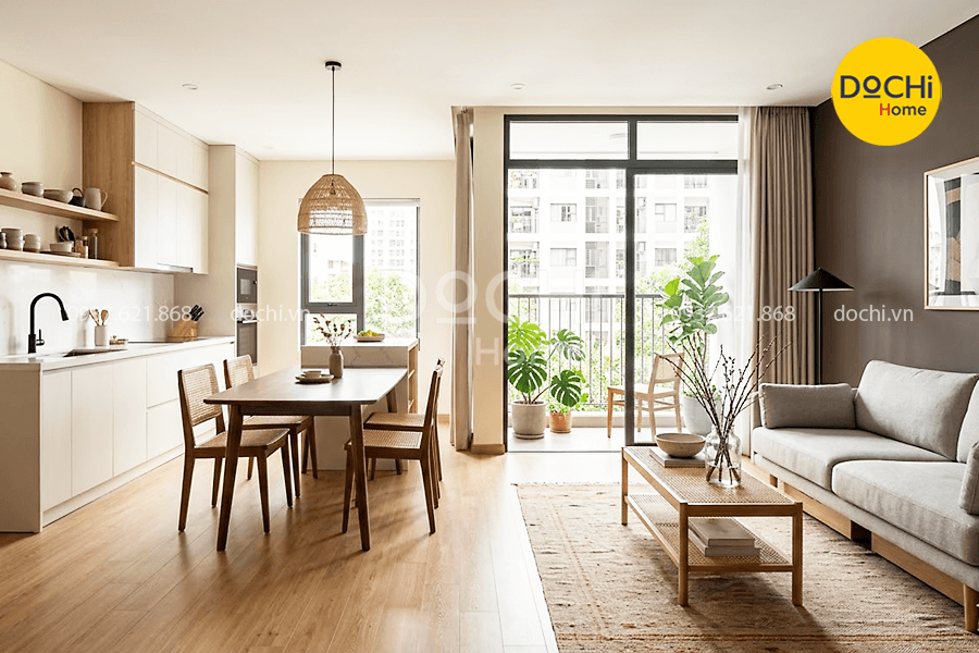 Xu hướng thiết kế nội thất chung cư 78m2