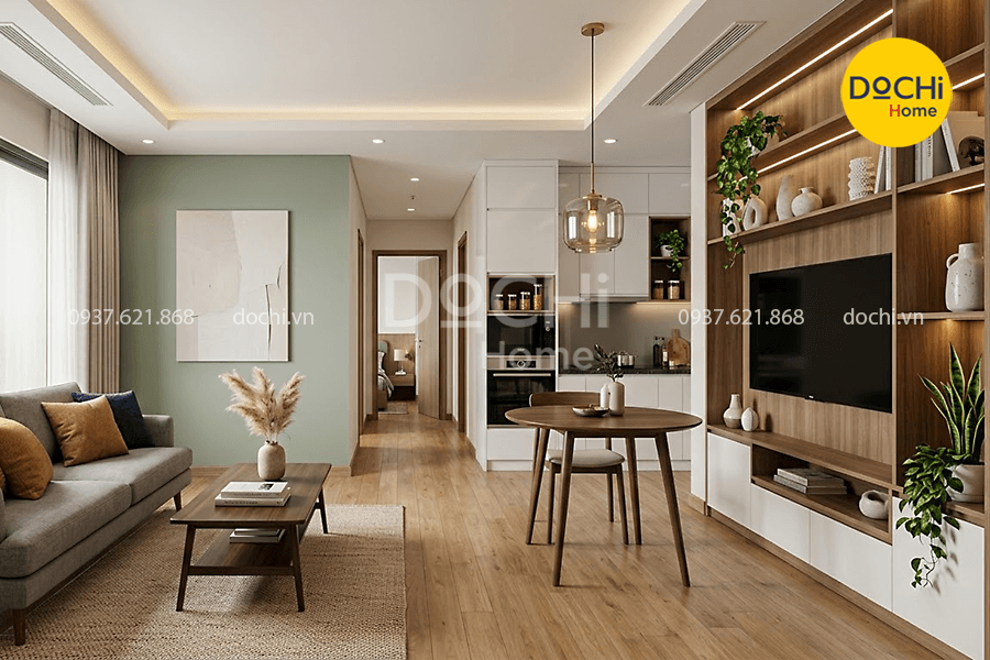 Thiết kế nội thất chung cư 78m2: Tối ưu không gian và nắm bắt xu hướng