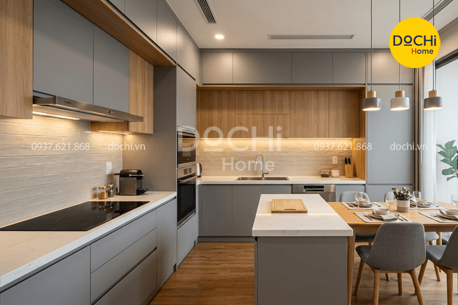 Bố trí nội thất phòng bếp