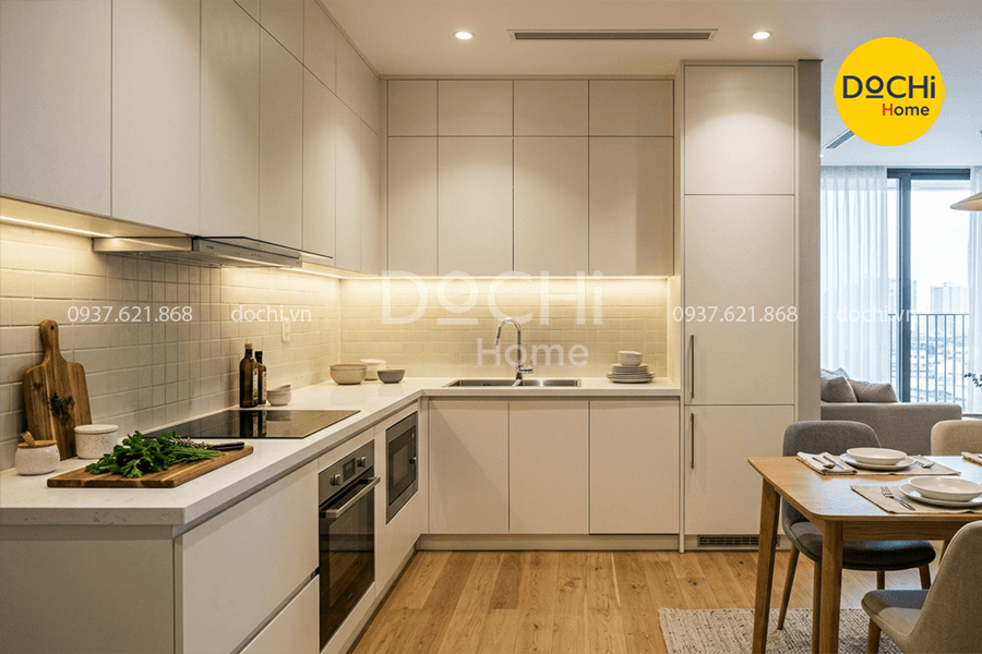 Bố trí nội thất phòng bếp