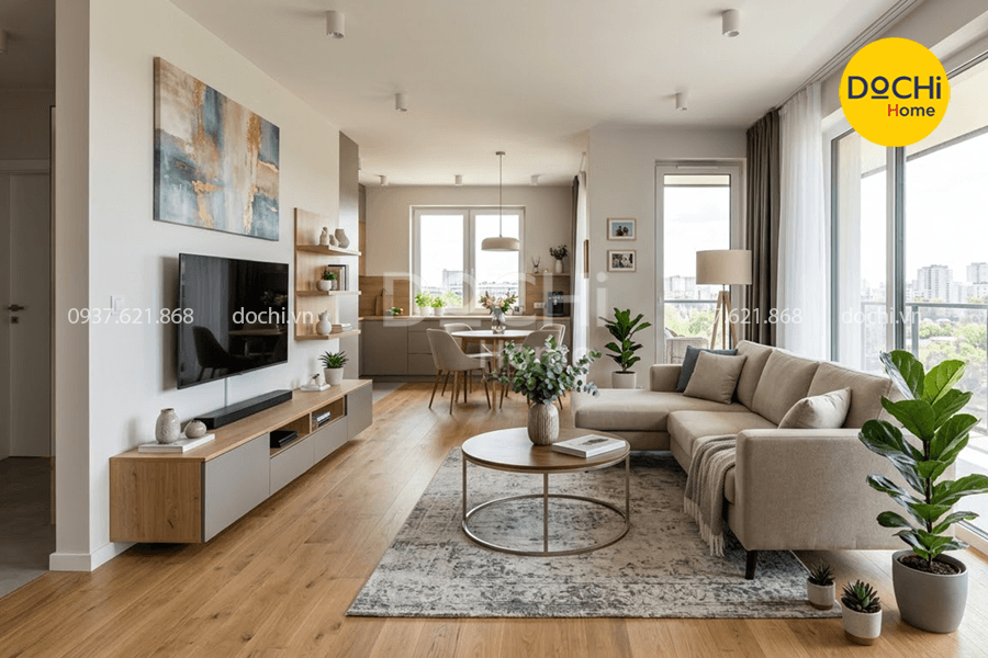 Bố trí nội thất phòng khách
