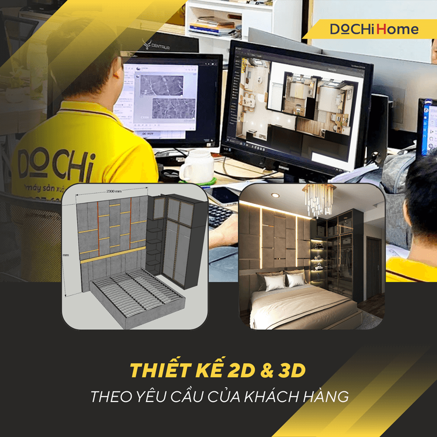 Thiết kế thi công nội thất căn hộ trọn gói