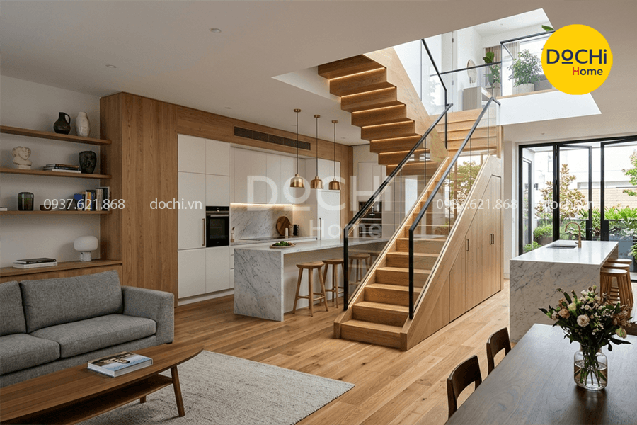 Các yếu tố quan trọng trong thiết kế nội thất nhà phố