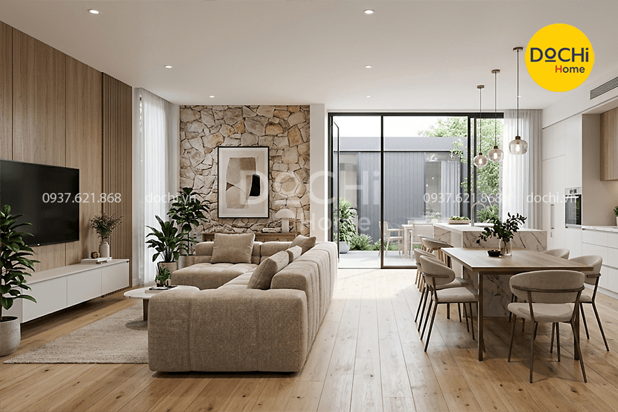 77+ Mẫu thiết kế nội thất nhà phố đẹp, chuẩn xu hướng mới