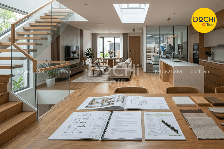 Lưu ý khi thi công nội thất nhà phố trọn gói
