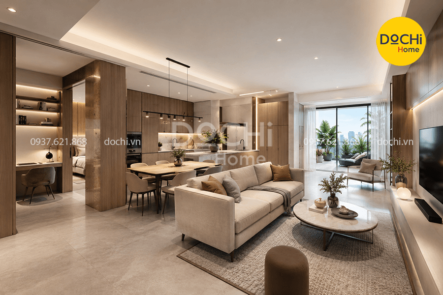 Lưu ý khi thiết kế nội thất căn hộ 105m2