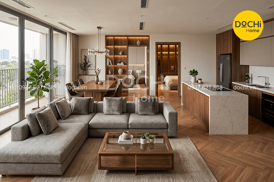 Lưu ý khi thiết kế nội thất chung cư 150m2