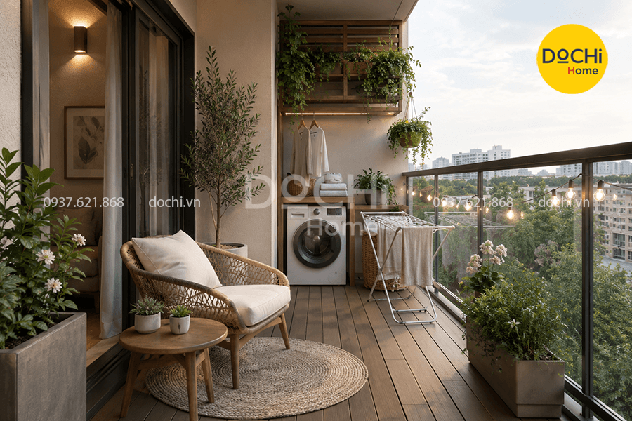 Thiết kế nội thất cho từng không gian căn hộ 58m2