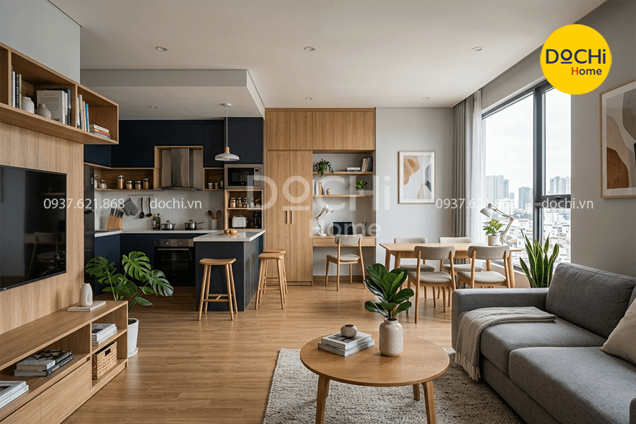 Những tiêu chí quan trọng khi bố trí nội thất chung cư