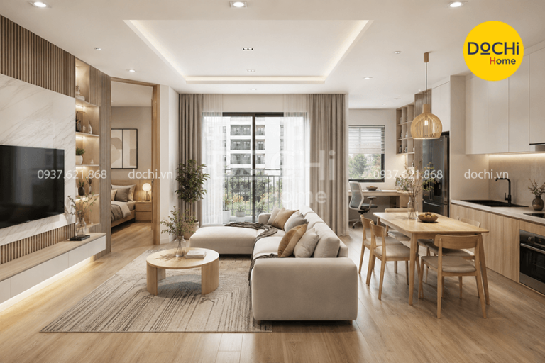 Cách bố trí nội thất chung cư khoa học, tối ưu không gian sống tiện nghi