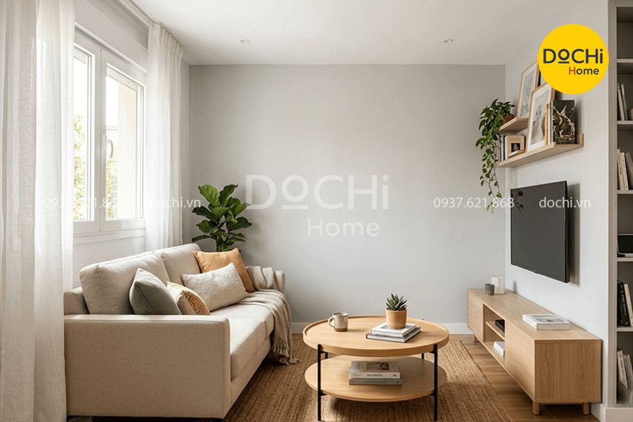 Bố trí nội thất chung cư cho phòng khách