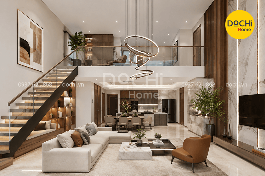 Thiết kế và thi công nội thất căn hộ Duplex Vinhomes Grand Park