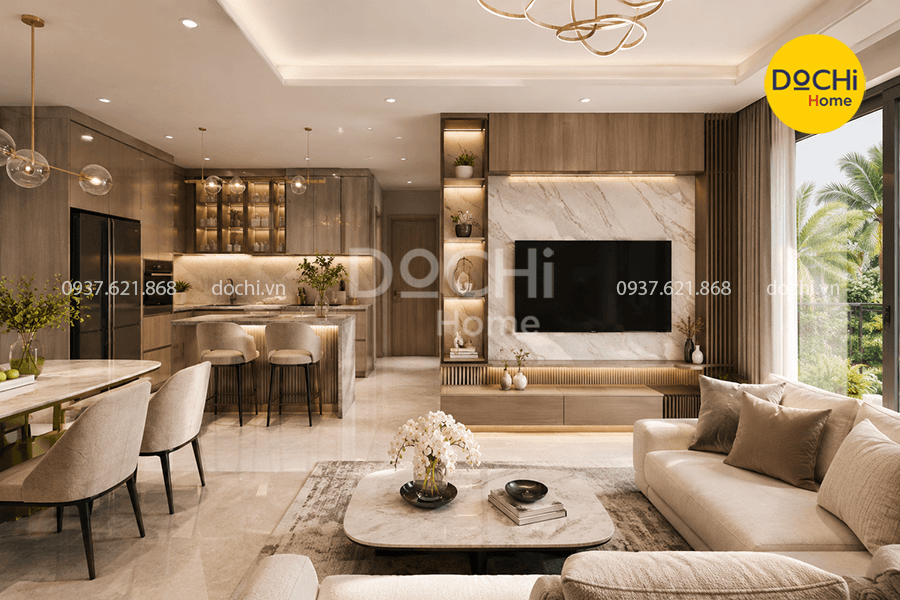 Thiết kế nội thất The Beverly và The Beverly Solari Vinhomes Grand Park