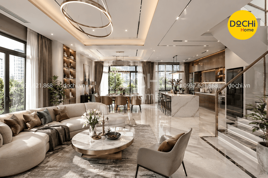 Thiết kế nội thất biệt thự và nhà phố The Manhattan Vinhomes Grand Park