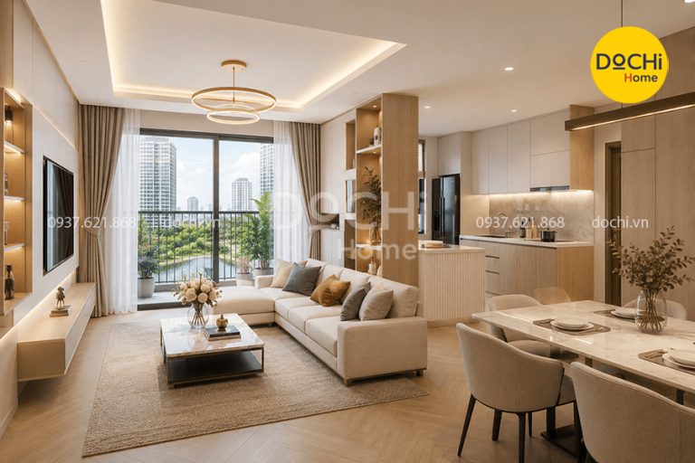 25+ Mẫu thiết kế nội thất căn hộ Vinhomes Grand Park chuẩn gu và tối ưu cho từng không gian